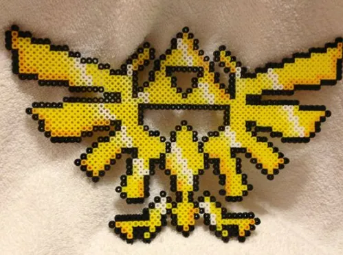 Zelda perleplade – The Legend of Zelda-logoet