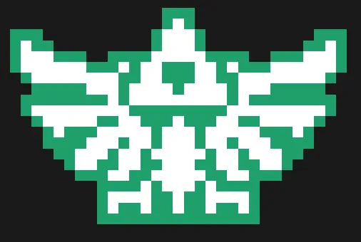 Zelda perleplade – Triforce – Zelda